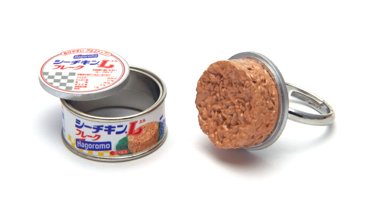 いきもん：ARTUNIV TECHNI COLOUR 缶詰リングコレクション 缶詰リング 